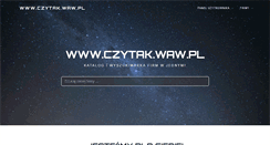 Desktop Screenshot of czytak.waw.pl