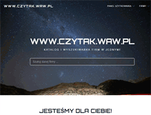 Tablet Screenshot of czytak.waw.pl